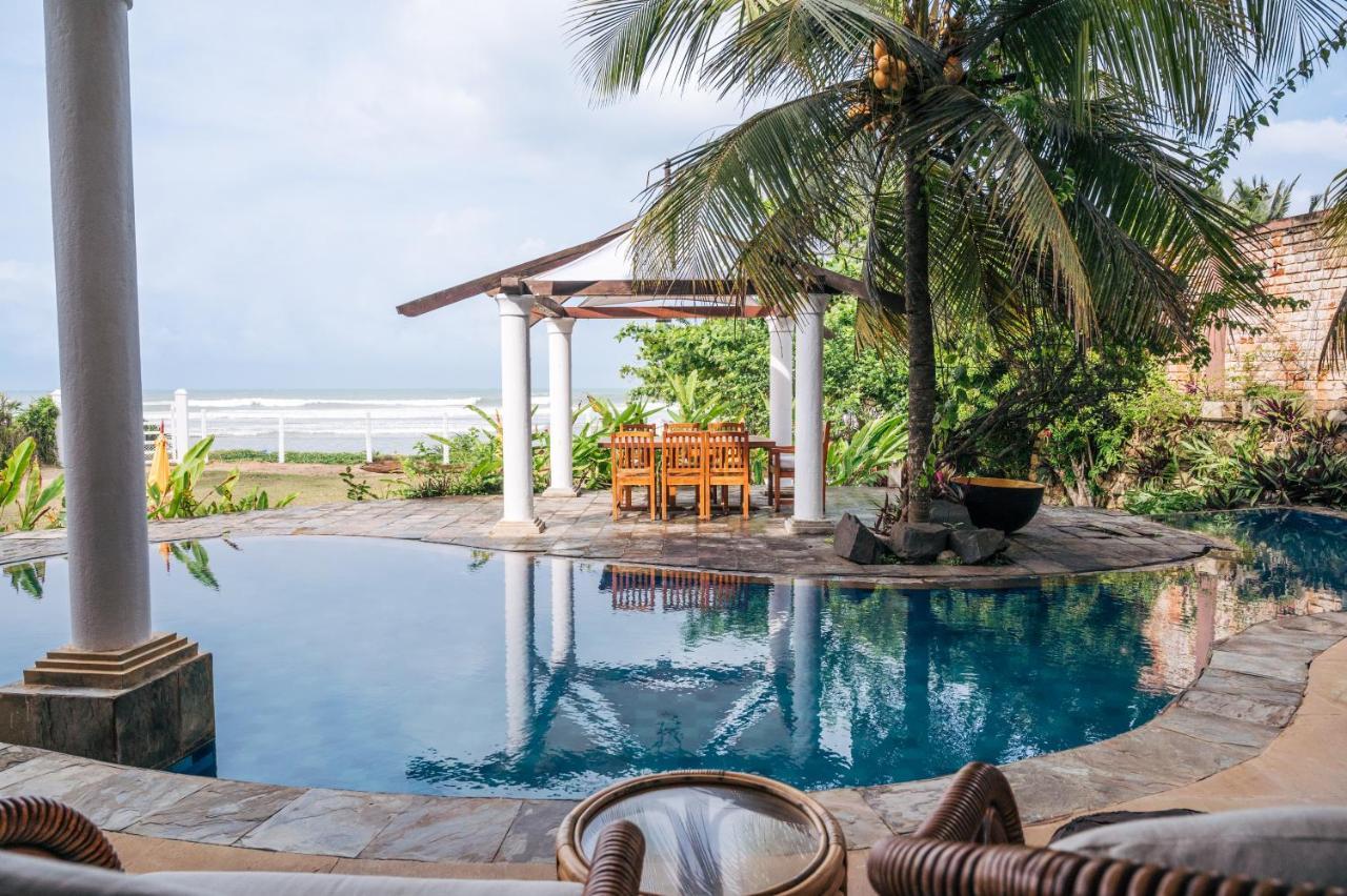 Santi Beach House With Pool & Beach Weligama Bagian luar foto